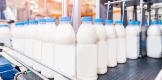 Milch Bauern Spanien