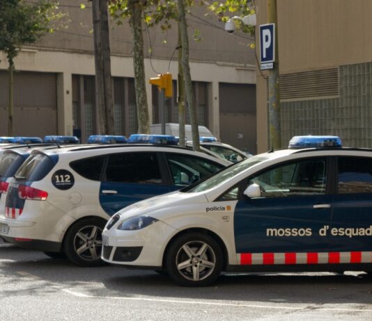 Mossos Barcelona Spanien