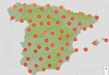 AEMET Spanien Wetter 15 Juni 2023