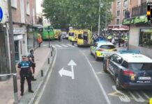 Alcobendas Quad Unfall