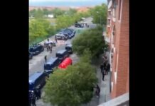 Alcobendas Spanien Hausbesetzer