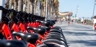 Fahrrad Spanien Autos raus