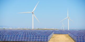 Wind und Solar Spanien
