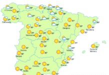 Sommerwetter Spanien 13 Juli 2023
