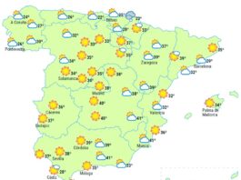 Sommerwetter Spanien Dienstag 11 Juli 2023