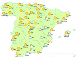 Sommerwetter Spanien Montag 10 Juli 2023