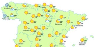 Spanienwetter Freitag 14 Juli 2023