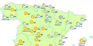 Spanienwetter Freitag 7 Juli 2023