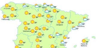Spanienwetter Mittwoch 19 Juli 2023