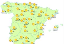 Spanienwetter Montag 31 Juli 2023