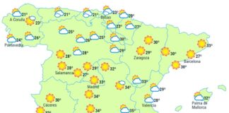 Spanienwetter Sonntag 16 Juli 2023