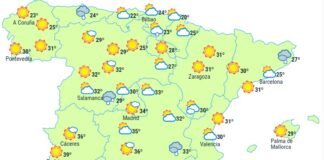 Spanienwetter Sonntag 2 Juli 2023