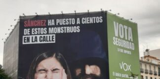 Vox Madrid Plakat