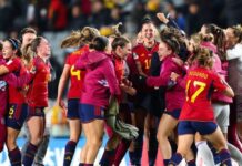Fussball Weltmeisterin Spanien