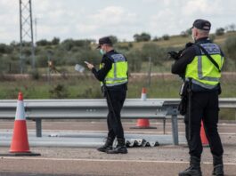 Polizeikontrolle Spanien