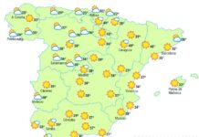 Spanienwetter Donnerstag 24 August 2023