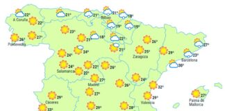 Spanienwetter Freitag 4 August 2023
