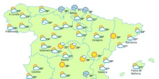 Spanienwetter Mittwoch 30 August 2023