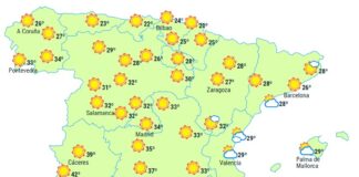 Spanienwetter Montag 7 August 2023