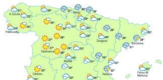 Spanienwetter Samstag 26 August 2023