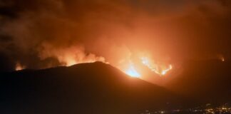 Teneriffa Feuer auser Kontrolle