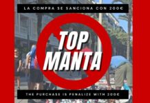 Top Manta Torrevieja Spanien