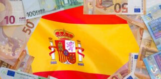 Bank in Spanien