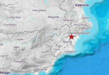 Erdbeben Alicante 4 September 2023