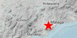 Erdbeben Malaga Spanien 3,2