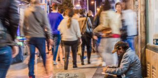Obdachlose Spanien