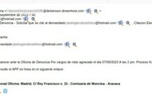Polizei National Falsche Email Spanien
