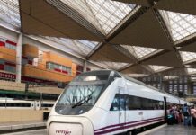 Renfe Zug Spanien