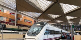 Renfe Zug Spanien