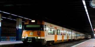 Rodalies Zug Spanien