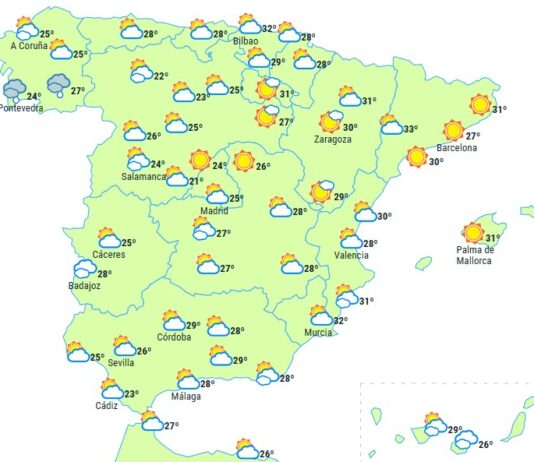 Spanienwetter Dienstag 5 September 2023