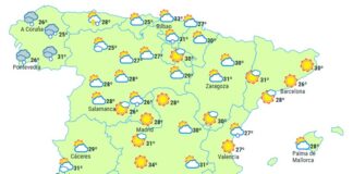 Spanienwetter Freitag 8 September 2023