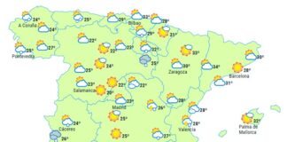 Spanienwetter Montag 4 September 2023
