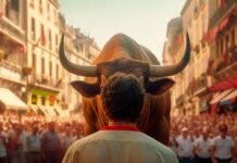 Stier Valencia Volksfest