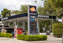 Tankstelle Spanien