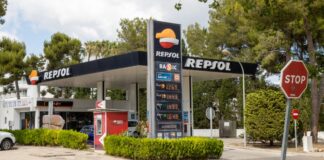 Tankstelle Spanien