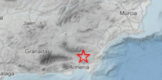 Almeria Spanien Erdbeben