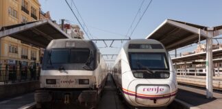 Renfe Zug Spanien