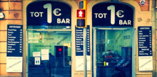 Tot 1 Euro Bar Barcelona