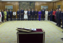 22 Minister Spanien Amtseid