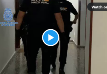Alicante Nachtclub Polizei