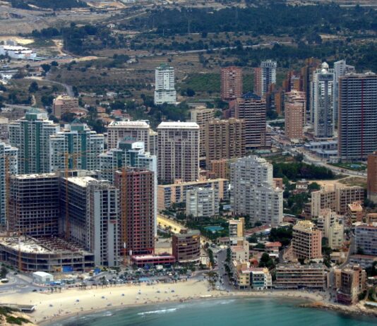 Benidorm Spanien