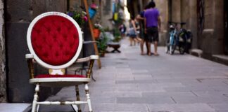 Luxus Sessel Barcelona Stadt