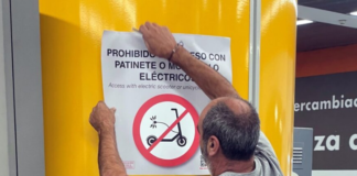 Renfe E Roller Verbot