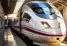 Renfe Zug Spanien