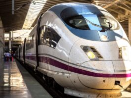 Renfe Zug Spanien